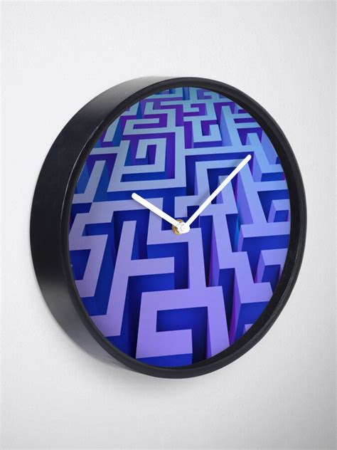 The Labyrinth Clock For Sale By Cr6zym1nd Redbubble