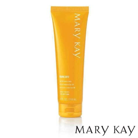 La exposición al sol es una de las causas principales de las señales visibles del envejecimiento de la piel. Mary kay Sun Care Sunscreen Broad Spectrum SPF 50 ...