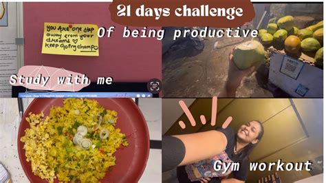 21 Days Challenge Of Being Productive Day 2 Productive Vlog Gov
