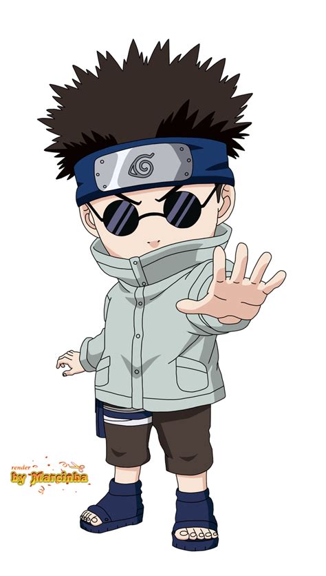 Render Chibi Shino By Marcinha20 Personagens Chibi Naruto Shippuden