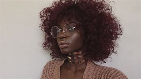 Pin By Gillian Kaney On Beauties The Glasses Effect Dark Skin Women