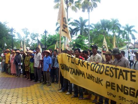 Spi Sumatera Barat Lakukan Aksi Tolak Food Estate Serikat Petani Indonesia