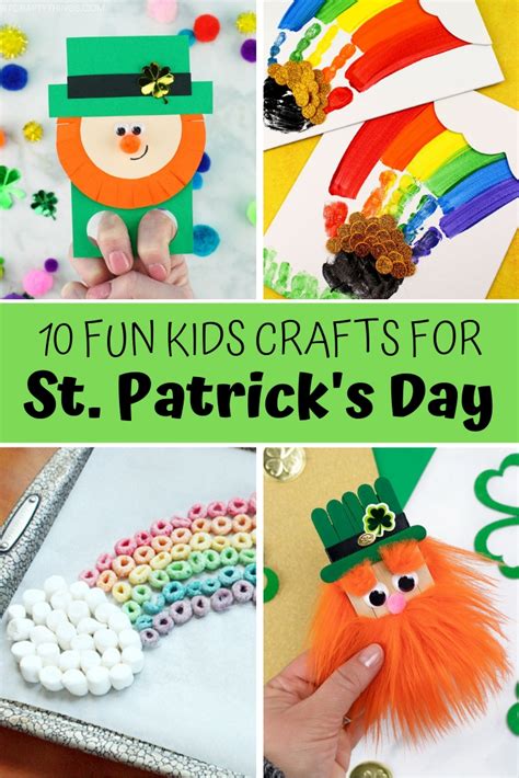 10 Fun St Patricks Day Crafts For Kids