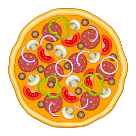 Best Margarita Pizza Illustrations Royalty Free Vector Graphics And Clip