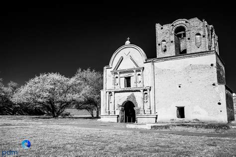 Photographing The Tumacacori Mission Near Tucson Az Pamphotography