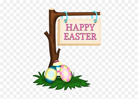 Happy Easter Sign Png Clipart Easter Clipart Png Stunning Free