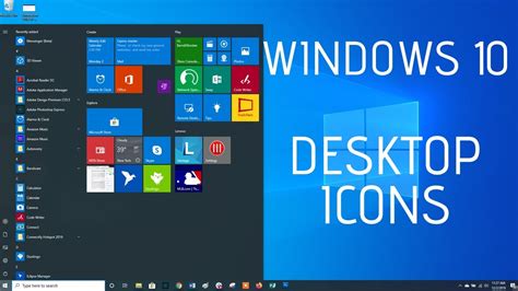 How To Add Desktop Icons Windows 10 Themes Setting Youtube