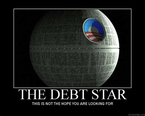 The Whited Sepulchre The Debt Star Demotivational Poster