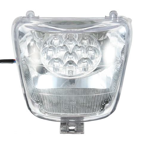 12v 35w Front Light Led Headlight For 50cc 70cc 90cc 110cc 125cc Mini