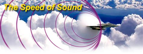 The speed of sound is not a constant, but depends on altitude (or actually the temperature at that altitude). Speed of Sound in Air - Labs, Activities, and Other CoolStuff