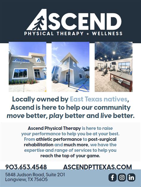Ascend Physical Therapy Wellness Longview Chamber