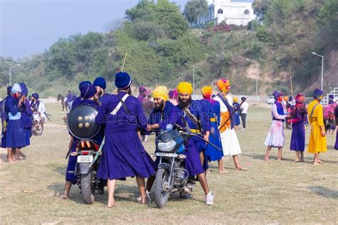 Hola Mohalla Festival Celebration By Sikh People At Anandpur Sahib