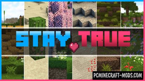 Stay True 16x Resource Pack For Minecraft 1202 1201 1194 Pc