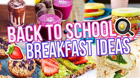 5 Back To School Breakfast Ideas Healthy Easy Youcooktonight