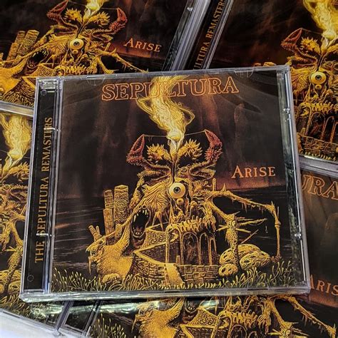 Cd Sepultura Arise Remaster Com Bônus Extreme Sound Records