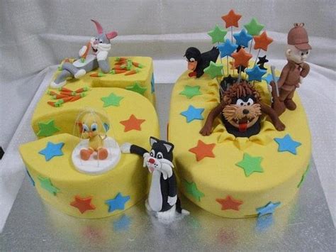 Looney Tunes 50th Decorated Cake By Kake Krumbs Cakesdecor