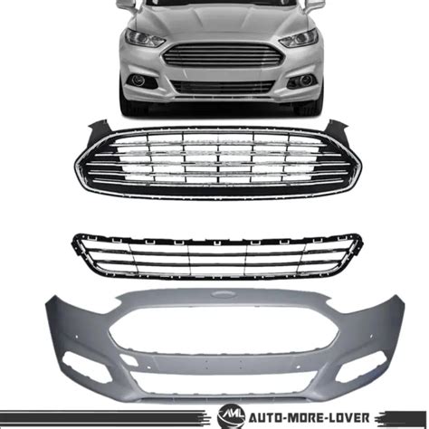 Fit For 2013 2016 Ford Fusion Front Bumper Cover And Front Upper And