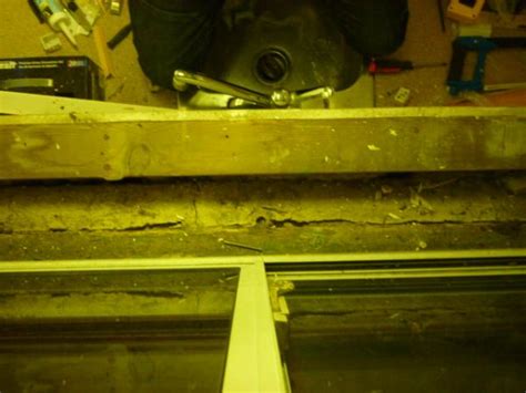 Usually, especially in older houses, these are kitchen or family room additions. Adding expanding foam to basement window surround ...