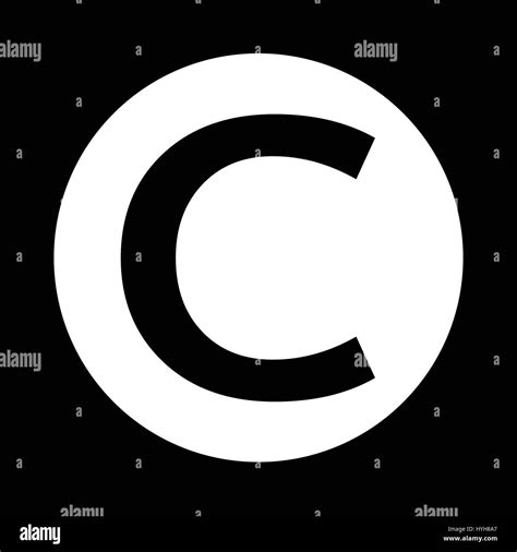 Copyright Symbol Icon Stock Vector Image And Art Alamy