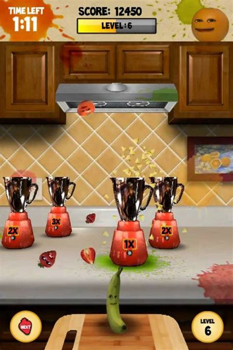 Annoying Orange Kitchen Carnage For Ios And Android Youtube