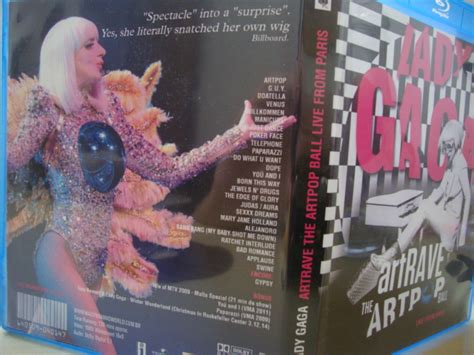 Bluray Lady Gaga The Artpop Ball Artrave Live From