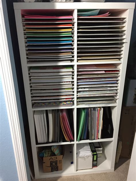 20 Ikea Scrapbook Paper Storage