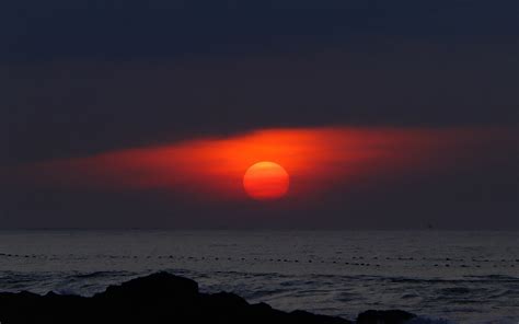 Sunset Ocean Sea Free Photo On Pixabay Pixabay