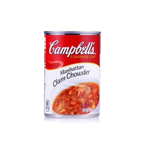 According to food historian and blogger janet clarkson, the very first printed recipe for chowder appeared in the boston evening post in 1751. Campbell's Condensed Manhattan Clam Chowder