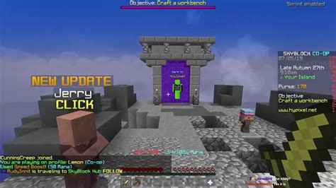 Tommyinnits First Skyblock Stream Wtubbo Youtube