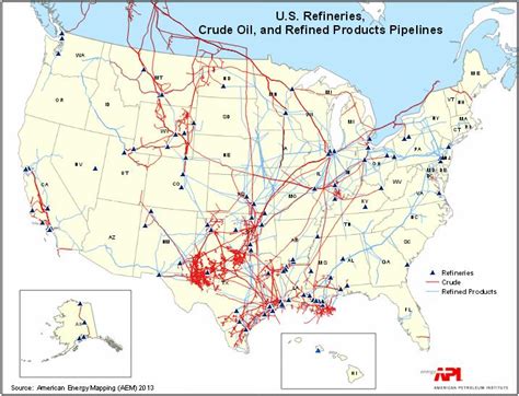 Oil Infrastructure Pipelines Refineries Terminals Peak Energy