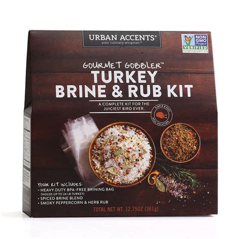 Urban Accents Gourmet Gobbler Turkey Brining Kit Walmart Inventory