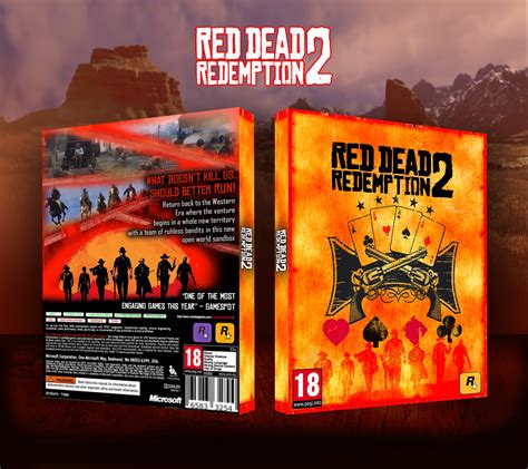 Viewing Full Size Red Dead Redemption 2 Box Cover