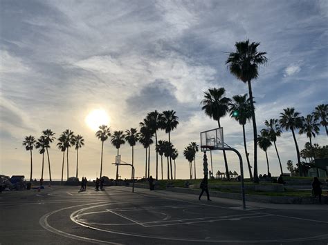 Los Angeles Ca Basketball Court Venice Beach Courts Of The World