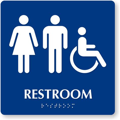 Restroom Sign Png Free Logo Image