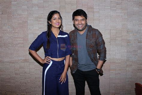 Kapil Sharma Ishita Dutta Spotted During Promotional Interview For