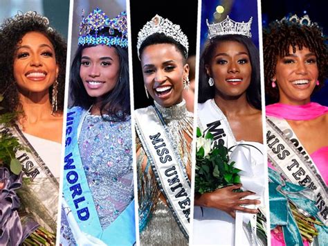 Record As Five Black Women Win Beauty Crowns The Day