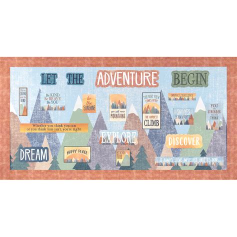 Moving Mountains Let The Adventure Begin Mini Bulletin Board Tcr9143