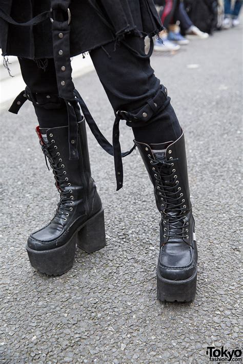 sex pot revenge harajuku street styles w yosuke platform boots tokyo fashion