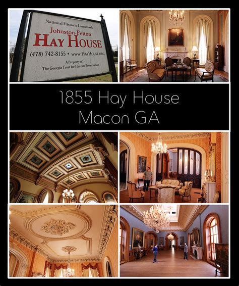 1855 Hay House Macon Ga Macon Hay House National Historic Landmark