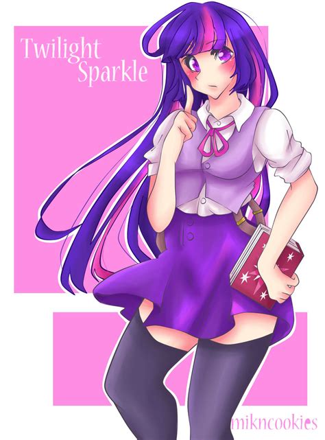 Twilight Sparkle Human By Mikncookies On Deviantart