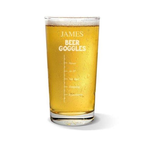 Beer Goggles Pint Glass Bigw Photos
