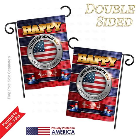 Happy Independence Day Garden Flag And More Garden Flags At