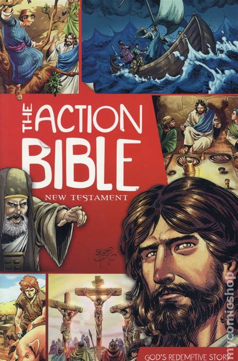 Action Bible Gods Redemptive Story Tpb 2010 David C Cook Comic Books