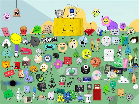 Bfdi Characters Bfb Tpot Asset Only By Royalemarble363 On Deviantart