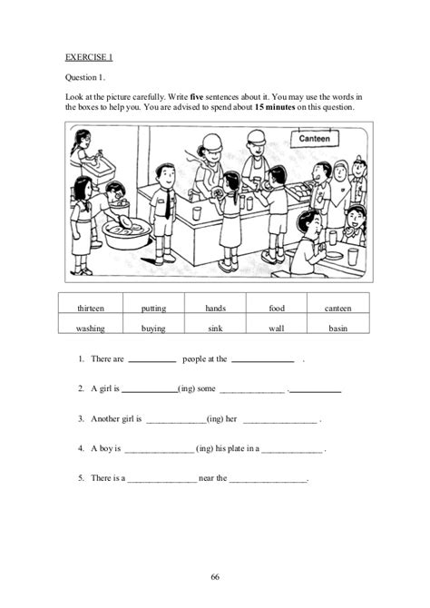 Adjective or adverb exercise 1 answers. Upsr english paper 2 - section 1 - worksheets for weaker ...