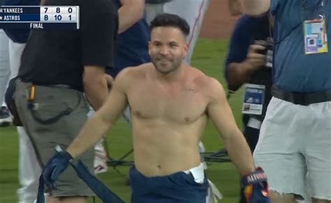 Did Jose Altuve Go Shirtless After Home Run In Response To Yankees