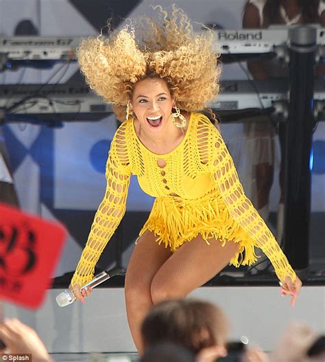 Beyonce Fros Some Moves For Good Morning America Performance Daily