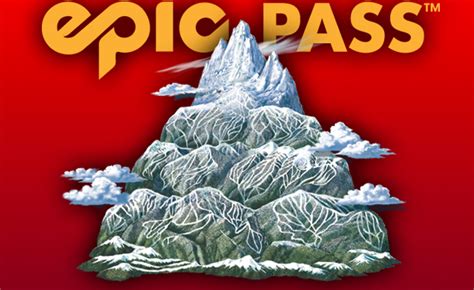 Epic Pass Ski Trail Map For Vail Resorts Graphic Design Colorado