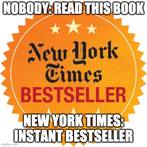 New York Times Bestseller Imgflip