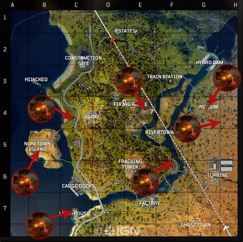 Blacks Ops 3 Zombies Maps World Map